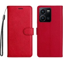 Mays Shop Vivo Y35/Y22S/Y22 Iş Cüzdan Telefon Kılıfı Için Flip Case Yüksek Kalite (Yurt Dışından)