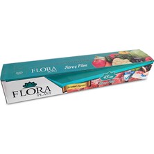 Floraplast Floraplast sarı Gıda Streç Dayanıklı Steril Esnek 45 cm 300 mt 8 Mic Mutfak, Ambalaj Kayar Bıçak Kutulu Ekonomik  3 Adet