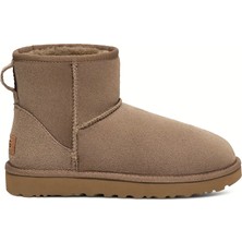 UGG Kadın Bot 1016222 Ugg W W Classıc Mını Iı Antılope (Koyu Naturel)
