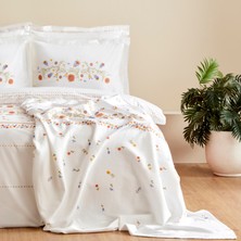 Karaca Home Clarice  Pamuk Çift Kişilik Nevresim Pike Takımı Multicolor