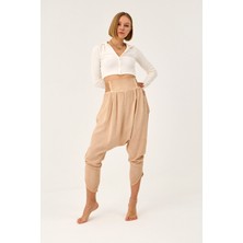 Ravenraw Kemerli V Paça Şalvar Pantolon