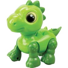 Sıl 88592 Silverlit Sesli ve Işıklı Elektronik Robot Dino Heads Up -Necotoys