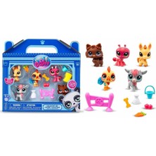 1005103 Littlest Pet Shop Minişler 5'li Figür Seti S1 Çiftlik Temalı -Sunman