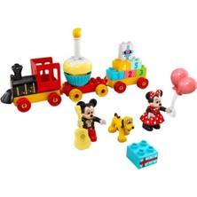 10941 LEGO Duplo Mickey ve Minnie Doğum Günü Treni / 22 Parça /+2 Yaş