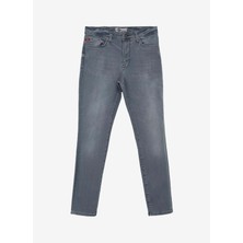 Lee Cooper Jack Normal Bel Dar Kesim Dar Paça Mavi Erkek Jean Pantolon