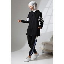 Mihran Butik Kadın Mevsimlik Penye Alt Üst Spor Ve Rahat Tesettür Takım
