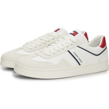 Tommy Hilfiger Tjm Leather Retro Cupsole Mavi Erkek Sneaker