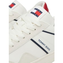 Tommy Hilfiger Tjm Leather Retro Cupsole Mavi Erkek Sneaker