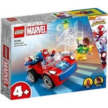 10789 LEGO Marvel Spidey - Spider-Man'in Arabası ve Doktor Ock 48 Parça +4 Yaş