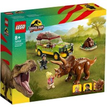 76959 LEGO Jurassic World Triceratops Araması 281 Parça +8 Yaş