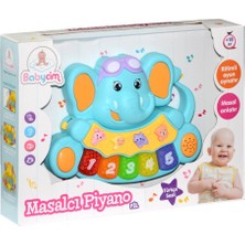 Birlik Toys 855-31A-24  , Babycim Masalcı Piyano-Fil