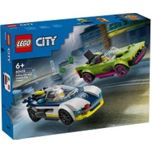 60415 LEGO City Polis Arabası ve Spor Araba Takibi 213 Parça +6 Yaş