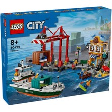 60422 LEGO City Yük Gemisi Liman 1226 Parça +8 Yaş