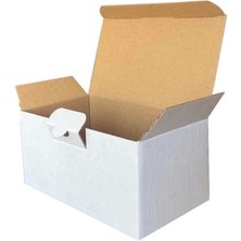 Ofis Turka 17,5 x 10 x 8,5 cm Kilitli Kutu - Beyaz