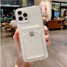 Mi7a Şeffaf Kartlıklı Kamera Korumalı Kılıf Iphone 11 Uyumlu