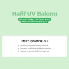 Bellflower Centella Özlü Ve Niacinamide İçeren Yatıştırıcı Onarıcı Güneş Kremi SPF50+ PA++++ 50ml