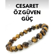 Can Kaplan Gözü Bileklik - Cesaret - Özgüven - Güç - Mutluluk