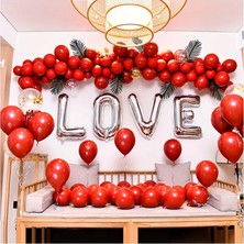 Mia Luxurious Love 100 cm Harfli Balon