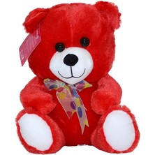 1181KR Selay, Kırmızı Oturan Ayı 30 cm