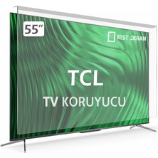 Best Ekran Tcl 55C655 Tv Ekran Koruyucu - Tcl 55" Inç Kırılmaz Tv Ekran Koruyucu