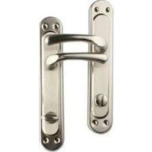 Eriş Wc Kapı Kolu (Gümüş) (Takım)