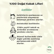 Antilop Maaile lı Cilt Bakım, Kabak Lif Seti, Üç Ayrı Fonksiyonlu  Doğal Kabak Lif