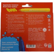 Faber-Castell Jumbo Keçeli Kalem 12'li Yıkanabilir