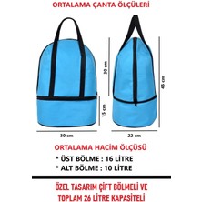 Zennur Termos Çanta Soğutucu Kamp Çantası Içecek Taşıma Çantası Piknik Için Kamp Outdoor 26 Lt.