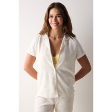 Penti Floral Gömlek Pantolon Pijama Takımı