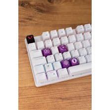 Makerpax Valorant Reyna Keycaps, Q-E-X-C Mekanik Klavye Tuşu