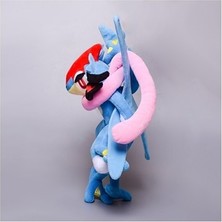 Pengxiang Peluş Oyuncak Pokemon Koga Ninja Kurbağa Peluş Oyuncak Anime Pokemon Çizgi Film Bebeği 30 cm (Yurt Dışından)