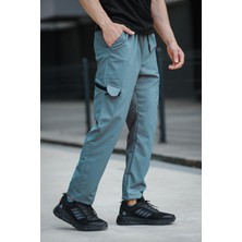 Oksit Bl 2111 Kort Paraşüt Düz Ipli Paça Tactical Kargo Cepli Erkek Eşofman Alt