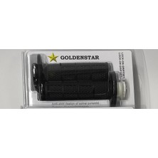 Golden Star Kilitli Elcik 22MM Yumuşak Silikon SİYAH RENK