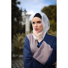 Harika Wear Abaya Lacivert Şoko Renklerinden Ferace