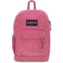 Jansport Cross Town Plus Remix Mauve Haze Corduroy Sırt Çantası EK0A5BJ67K4