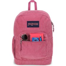 Jansport Cross Town Plus Remix Mauve Haze Corduroy Sırt Çantası EK0A5BJ67K4