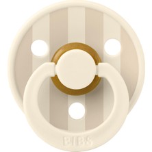 Bibs Studio Colour Block Kauçuk Emzik - Vanilla