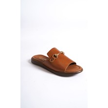 Hera Shoes Kadın Hakiki Deri Günlük Terlik HS160Y50T