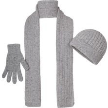 Fonem Unisex Leysa Üçlü Set Fo 3092 Gri