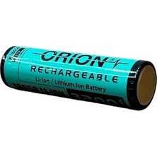 Orion 18650 3 7V 2800MAH Şarj Edilebilir Li-Ion Pil