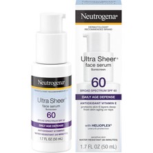 Neutrogena Ultra Sheer Spf60 Yüz Serumu 50 Ml