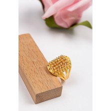 Latif Kuyumcu 22 Ayar Altın Dorika Kadın Yüzük LKYZK1517