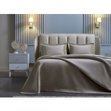 Doqu Home Napoli Yatak Örtüsü Tek Kişilik - Bej