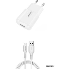 Itouchtech Şarj Cihazı Mikro-Usb (Başlık+Kablo Takım) Seyahat Şarj 2.1A 12 Watt E10