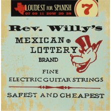Jim Dunlop RWN0738 Rev Willy Extra Light Elektro Gitar Teli (7-38)