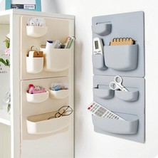 Xifu Shop C B1 Stili Çok Fonksiyonlu Buzdolabı Rafı Buzdolabı Yan Rafı Çok Katmanlı Duvar Tutucu Duvar Sticker Mutfak Malzemeleri Tutucu Raf Kanca (Yurt Dışından)
