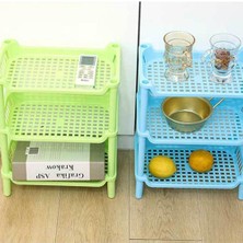 Xifu Shop C Pembe 1 Stil 3 Katmanlı Mutfak Düzenleyici Depolama Rafı Yüksek Plastik Montajlı Eşya Saklama Tutucu Banyo Rafı Ev Düzenleme (Yurt Dışından)