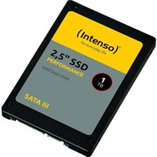 Intenso 1tb 2.5  3814460 550-500MB/S Sata-3 SSD Disk