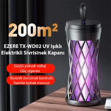 Ezere TX-WD02 Uv Işıklı Elektrikli Sivrisinek Kapanı