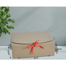 Başak Kurdeleli kraft Kutu